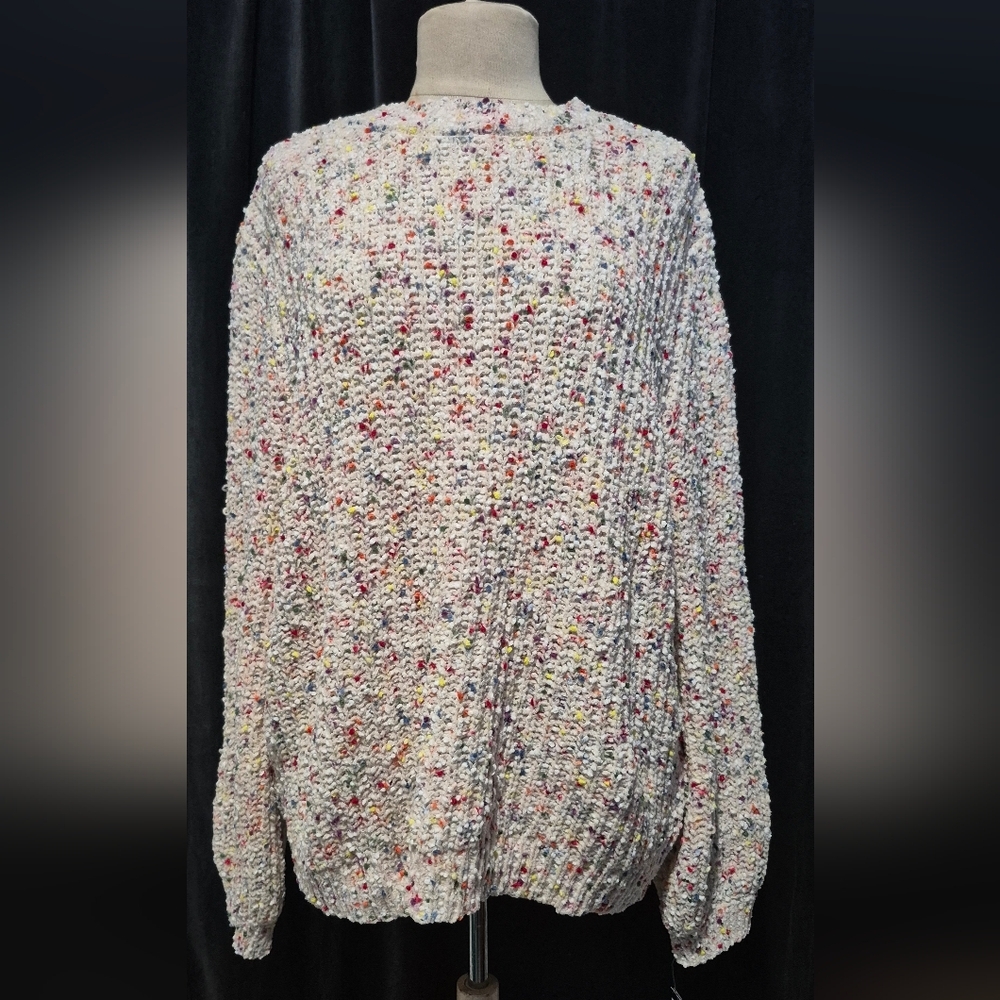JohnPaulRichard Multicolor Textured Women's Sweater